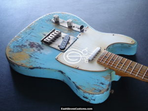 Fender Telecaster Heavy Relic Daphne Blue (SOLD) - Image 6