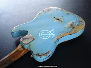 Fender Telecaster Heavy Relic Daphne Blue (SOLD) - Image 7