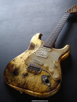 Fender Stratocaster American Custom Shop Texas Special Pickups Relic Gold Edition (SOLD)
