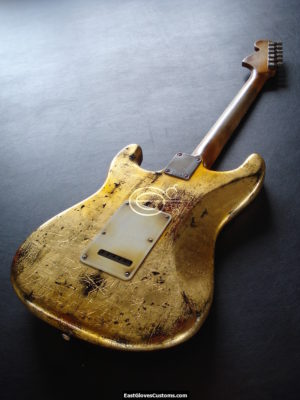 Fender Stratocaster American Custom Shop Texas Special Pickups Relic Gold Edition (SOLD) - Image 9