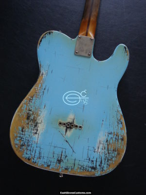 Fender Telecaster Heavy Relic Daphne Blue (SOLD) - Image 5