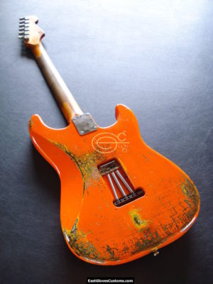 Fender Stratocaster Heavy Relic Orange [Left Handed] (SOLD) - Image 10