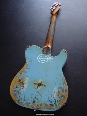 Fender Telecaster Heavy Relic Daphne Blue (SOLD) - Image 9