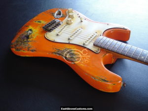 Fender Stratocaster Heavy Relic Orange [Left Handed] (SOLD) - Image 7