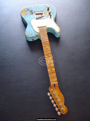 Fender Telecaster Heavy Relic Daphne Blue (SOLD) - Image 10
