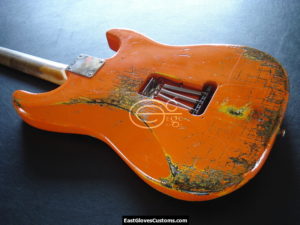 Fender Stratocaster Heavy Relic Orange [Left Handed] (SOLD) - Image 8