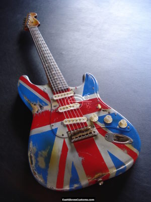 Fender Stratocaster Union Jack British Flag Aged Relic (SOLD)