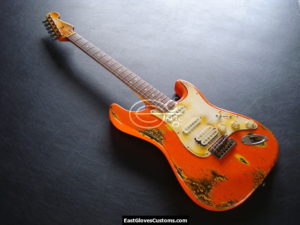 Fender Stratocaster Heavy Relic Orange H/S/S (SOLD) - Image 6