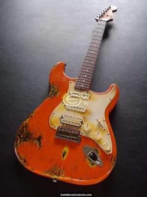 Fender Stratocaster Heavy Relic Orange H/S/S (SOLD) - Image 2