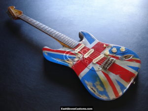 Fender Stratocaster Union Jack British Flag Aged Relic (SOLD) - Image 5