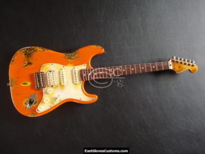 Fender Stratocaster Heavy Relic Orange H/S/S (SOLD) - Image 8