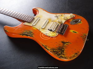 Fender Stratocaster Heavy Relic Orange H/S/S (SOLD) - Image 5