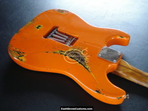 Fender Stratocaster Heavy Relic Orange H/S/S (SOLD) - Image 7