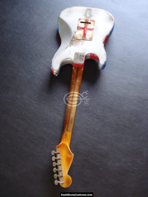 Fender Stratocaster Union Jack British Flag Aged Relic (SOLD) - Image 10