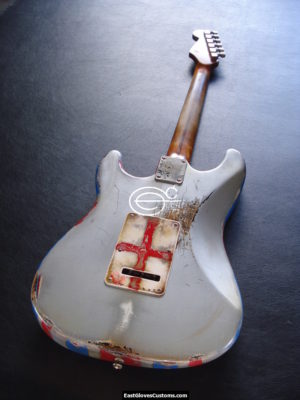 Fender Stratocaster Union Jack British Flag Aged Relic (SOLD) - Image 11