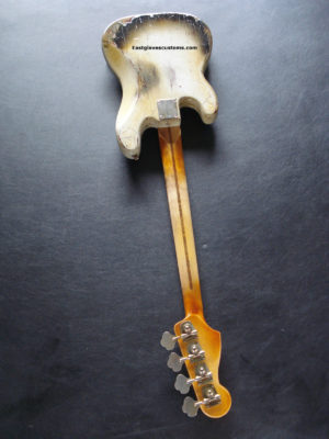 Fender Precision Bass Relic Ivory & Ebony Customshop 59 Pickups (Amazing details) (SOLD) - Image 11