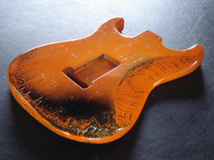 Fender Stratocaster Relic Orange Allparts Replacement Body Made in USA (SOLD) - Image 8