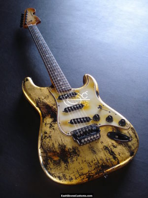 Fender Stratocaster Relic Made in Japan Gold Edition (SOLD) - Image 7