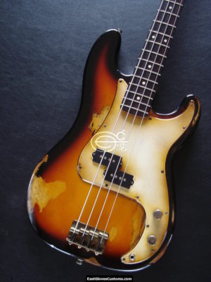 Fender Precision Bass Relic Sunburst (SOLD) - Image 6