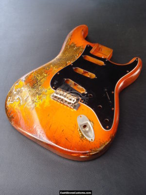 Fender Stratocaster Heavy Relic Orange Allparts Replacement Body Made in USA (SOLD) - Image 6