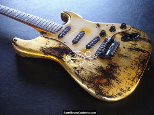Fender Stratocaster Relic Made in Japan Gold Edition (SOLD) - Image 5