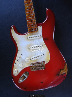 Fender Stratocaster Heavy Relic Redburst [Left Handed] (SOLD) - Image 4