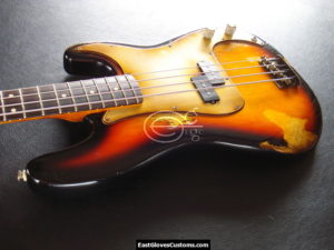 Fender Precision Bass Relic Sunburst (SOLD) - Image 4