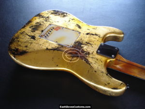 Fender Stratocaster Relic Made in Japan Gold Edition (SOLD) - Image 6