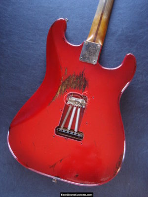Fender Stratocaster Heavy Relic Redburst [Left Handed] (SOLD) - Image 5