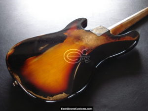 Fender Precision Bass Relic Sunburst (SOLD) - Image 5