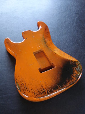 Fender Stratocaster Relic Orange Allparts Replacement Body Made in USA (SOLD) - Image 12