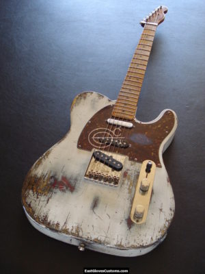 Fender Telecaster Deluxe Series Nashville Relic White (SOLD) - Image 2