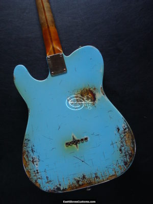 Fender Telecaster Heavy Relic Daphne Blue (SOLD) - Image 6