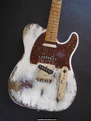 Fender Telecaster Deluxe Series Nashville Relic White (SOLD) - Image 5