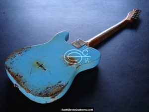 Fender Telecaster Heavy Relic Daphne Blue (SOLD) - Image 10