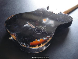 Fender Telecaster Deluxe Series Nashville Relic Black on Sunburst (SOLD) - Image 7