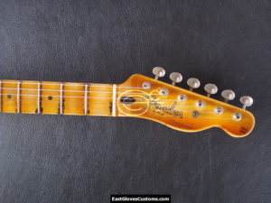 Fender Telecaster Deluxe Series Nashville Relic Black on Sunburst (SOLD) - Image 12