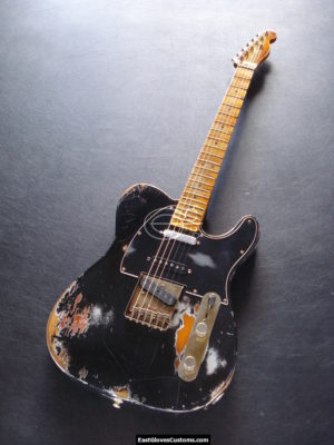 Fender Telecaster Deluxe Series Nashville Relic Black on Sunburst (SOLD) - Image 8