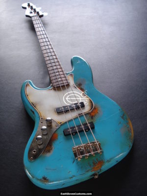 Fender Jazz Bass Relic Ocean Blue [Left Handed] (SOLD)