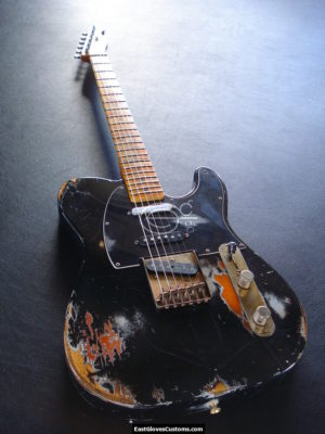 Fender Telecaster Deluxe Series Nashville Relic Black on Sunburst (SOLD) - Image 3