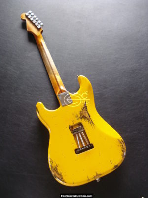 Fender Stratocaster Relic Yellow (SOLD) - Image 9