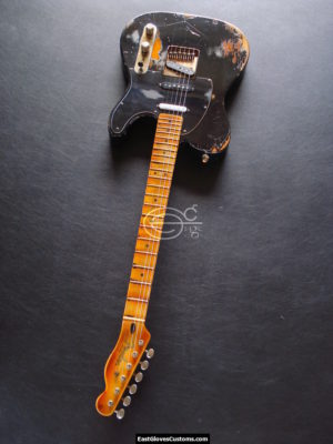 Fender Telecaster Deluxe Series Nashville Relic Black on Sunburst (SOLD) - Image 11
