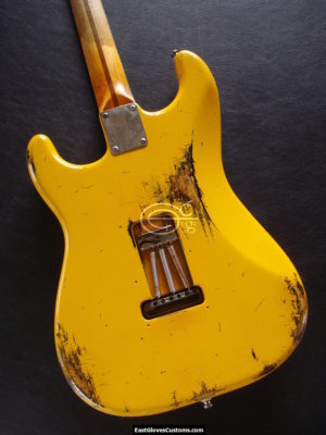 Fender Stratocaster Relic Yellow (SOLD) - Image 5