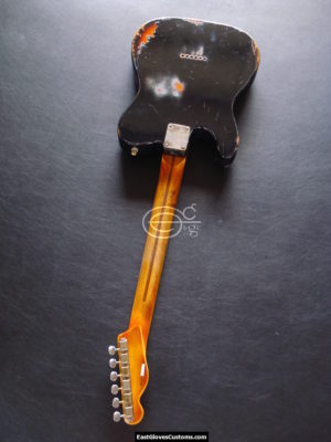 Fender Telecaster Deluxe Series Nashville Relic Black on Sunburst (SOLD) - Image 10
