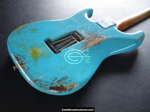 Fender Stratocaster Heavy Relic Ocean Blue (SOLD) - Image 3
