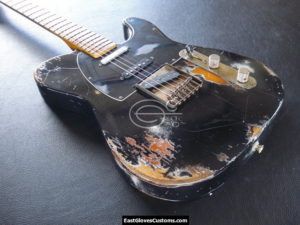 Fender Telecaster Deluxe Series Nashville Relic Black on Sunburst (SOLD)