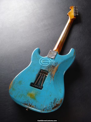 Fender Stratocaster Heavy Relic Ocean Blue (SOLD) - Image 10