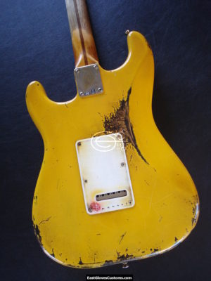 Fender Stratocaster S/S/H USA Relic Yellow (SOLD) - Image 5