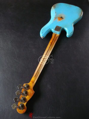Fender Precision Bass Relic Ocean Blue Turquoise Relic (SOLD) - Image 12
