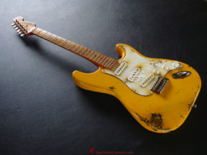 Fender Stratocaster Relic 50th Anniversary Yellow (SOLD) - Image 8